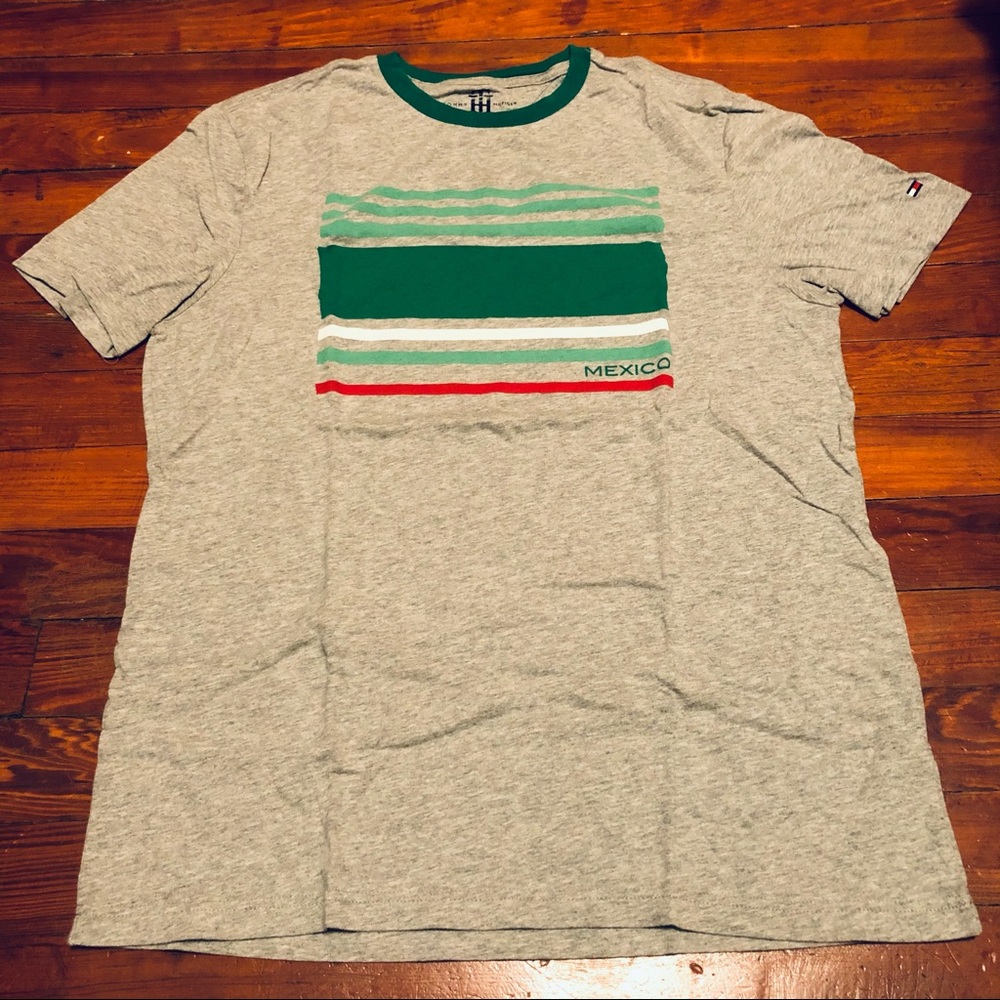 Tommy Hilfiger - Mexico Graphic Grey T-Shirt